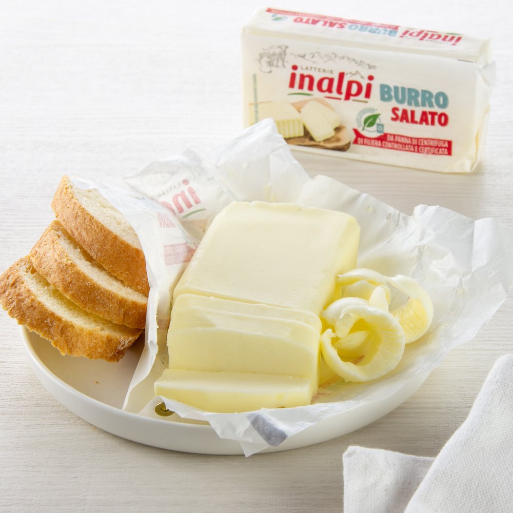 Inalpi Burro di Filiera beurre salé 125g sel marin