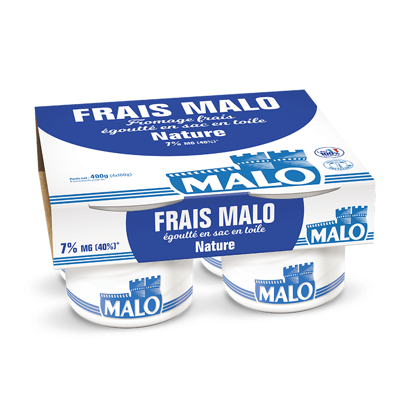 Malo Fromages frais nature 7% fromage frais