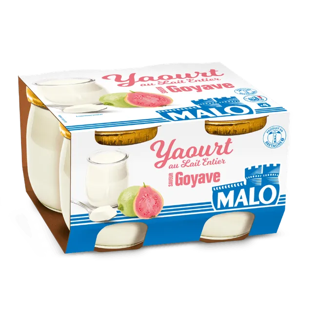 Malo Les Yaourts Yaourt lait entier goyave fruit