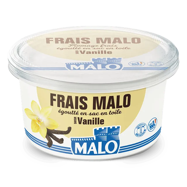 Malo Fromages frais vanille 500g lait frais