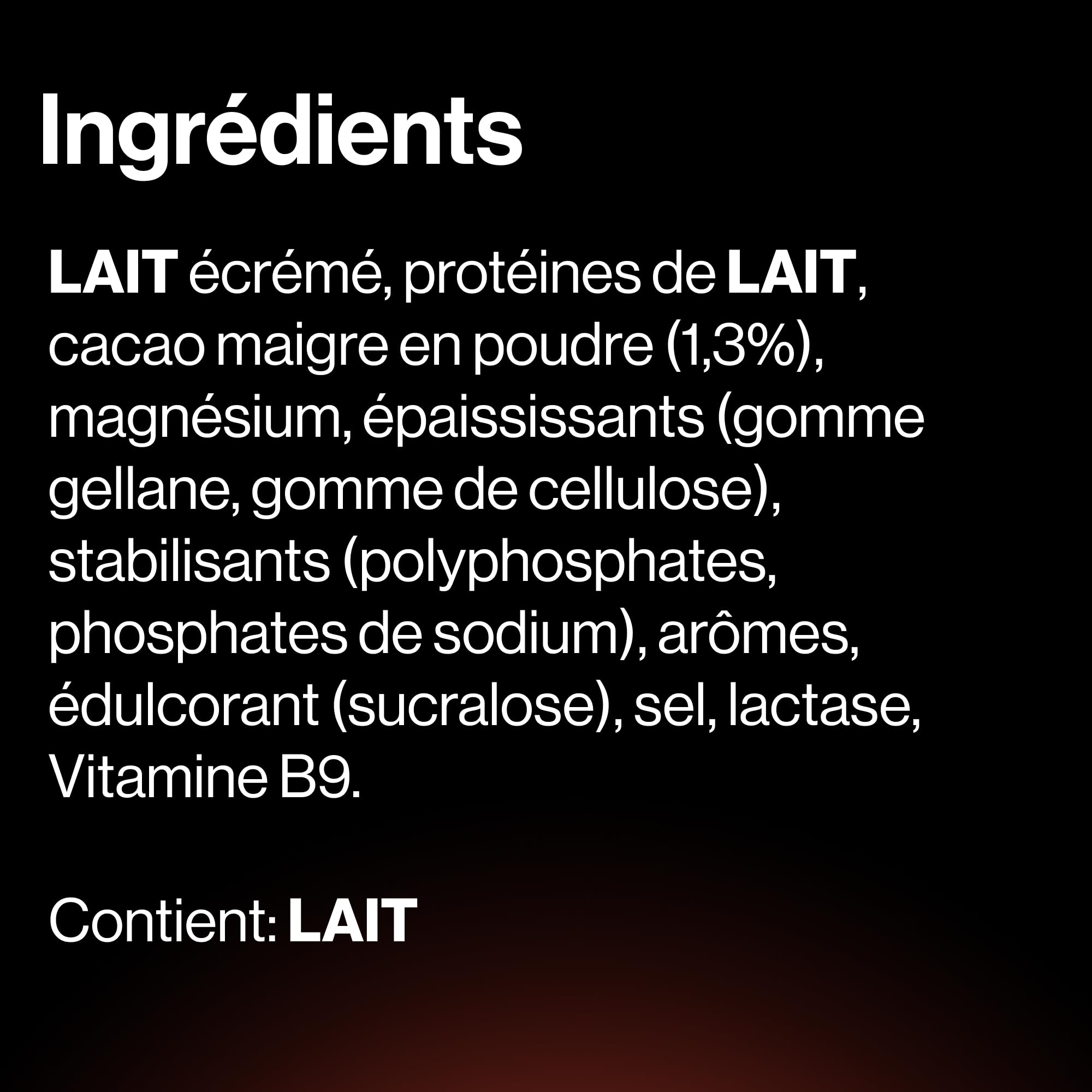 Hipro Boisson Protéinée Chocolat 8 x 330ml Sans Lactose