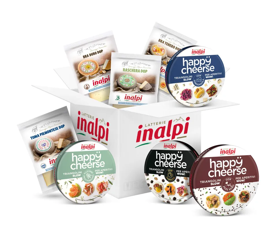 Inalpi Tasting Kit Aperitivo Piccolo coffret fromage DOP