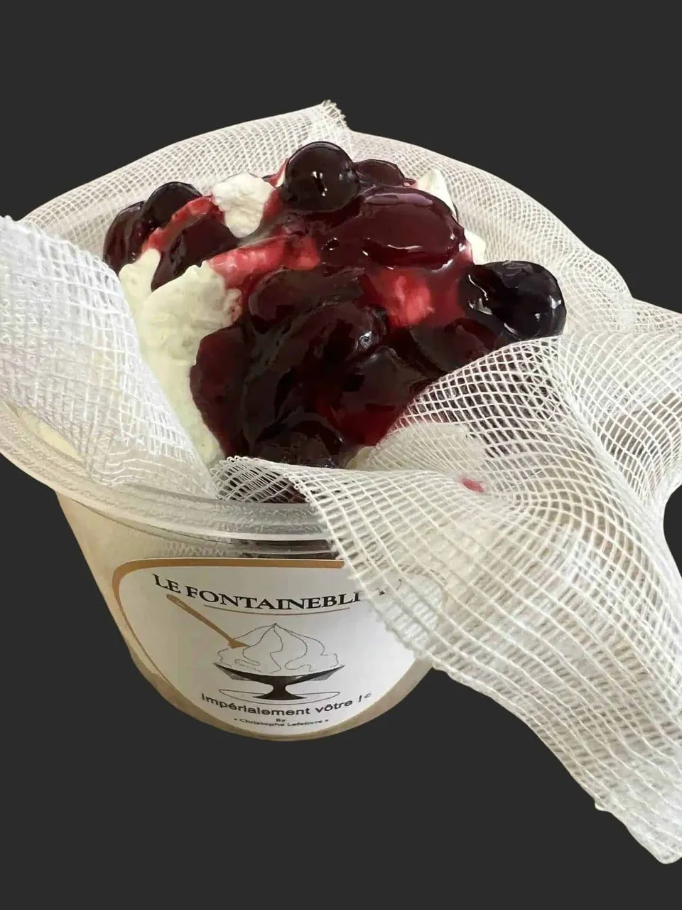 Les Terroirs de France Le Fontainebleau marmelade fruits rouges 1 pers.