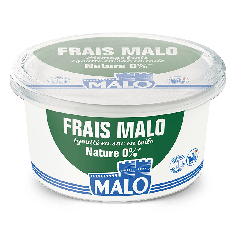 Malo Les Fromages frais 0% pot 500g nature léger