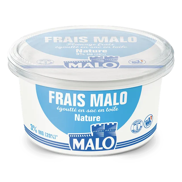 Malo Les Fromages frais fromage frais nature 3% 500 g