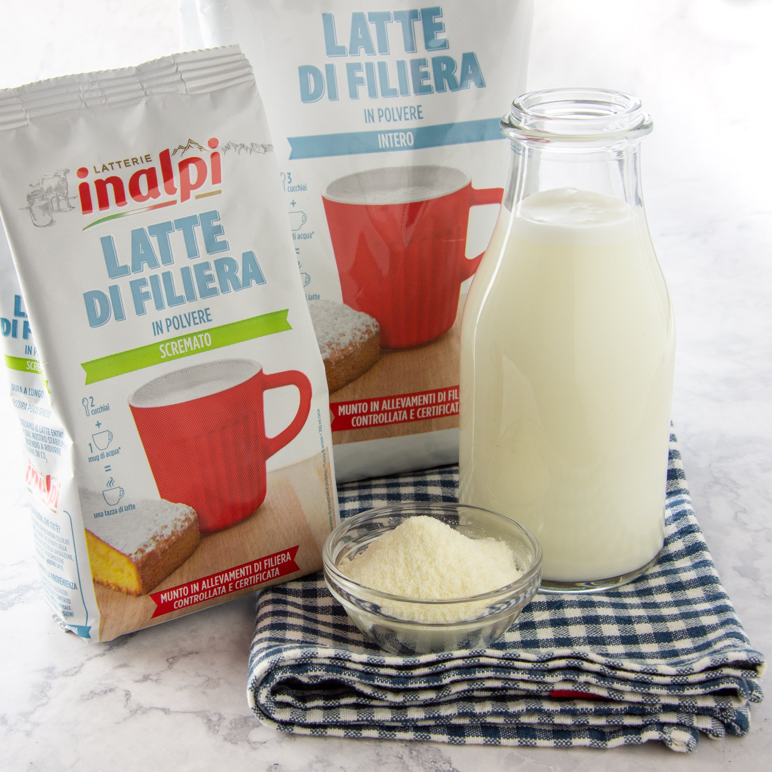 Inalpi Lait en poudre entier 25kg pro pâtisserie glace
