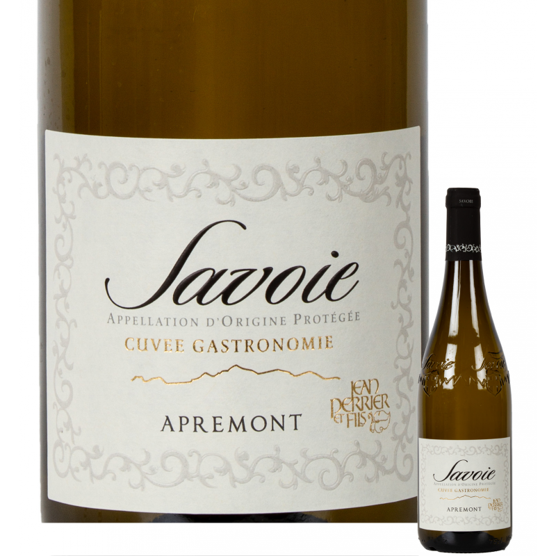 Les Terroirs de France Apremont Gastronomique 2018 vin blanc 75 cl