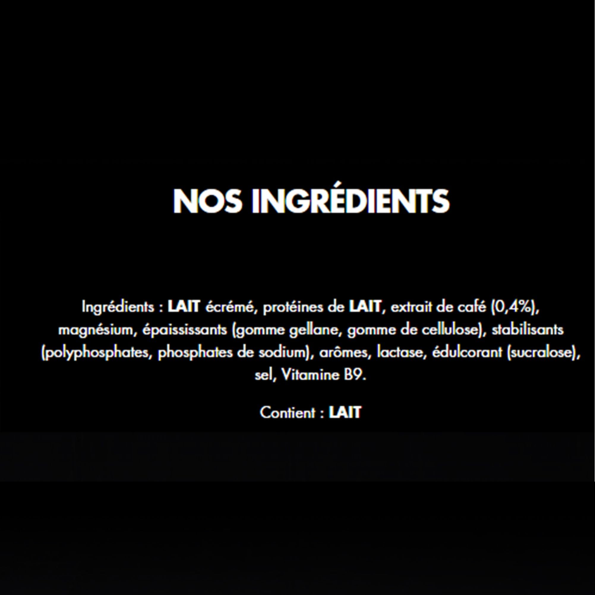 Hipro Boisson protéinée caramel café 330ml lot 8x330ml sans lactose