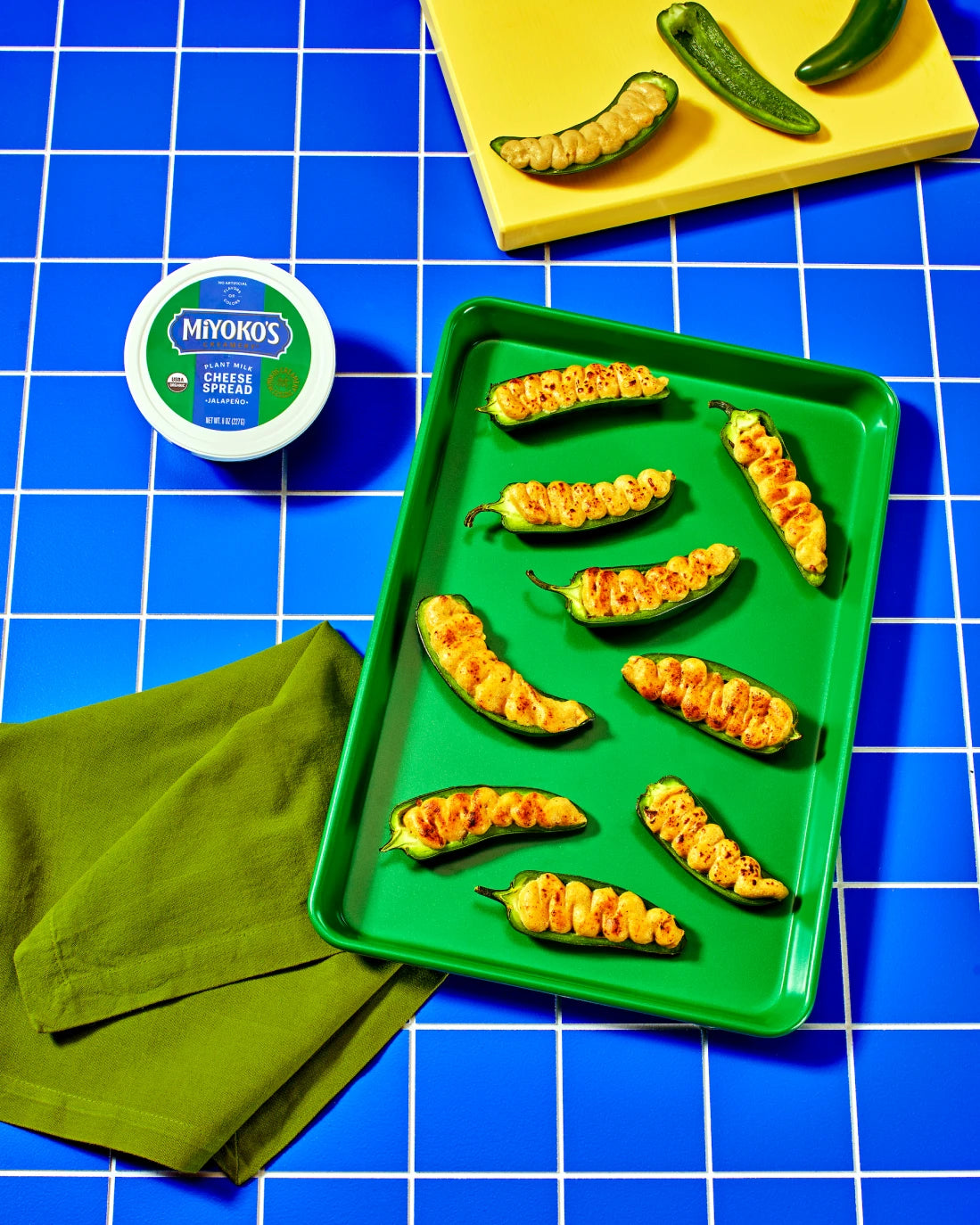 Miyoko's Plant Milk Cheese Spread jalapeño fromage à tartiner végétal