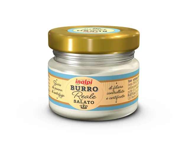 Inalpi Burro Reale beurre salé 20g au sel marin