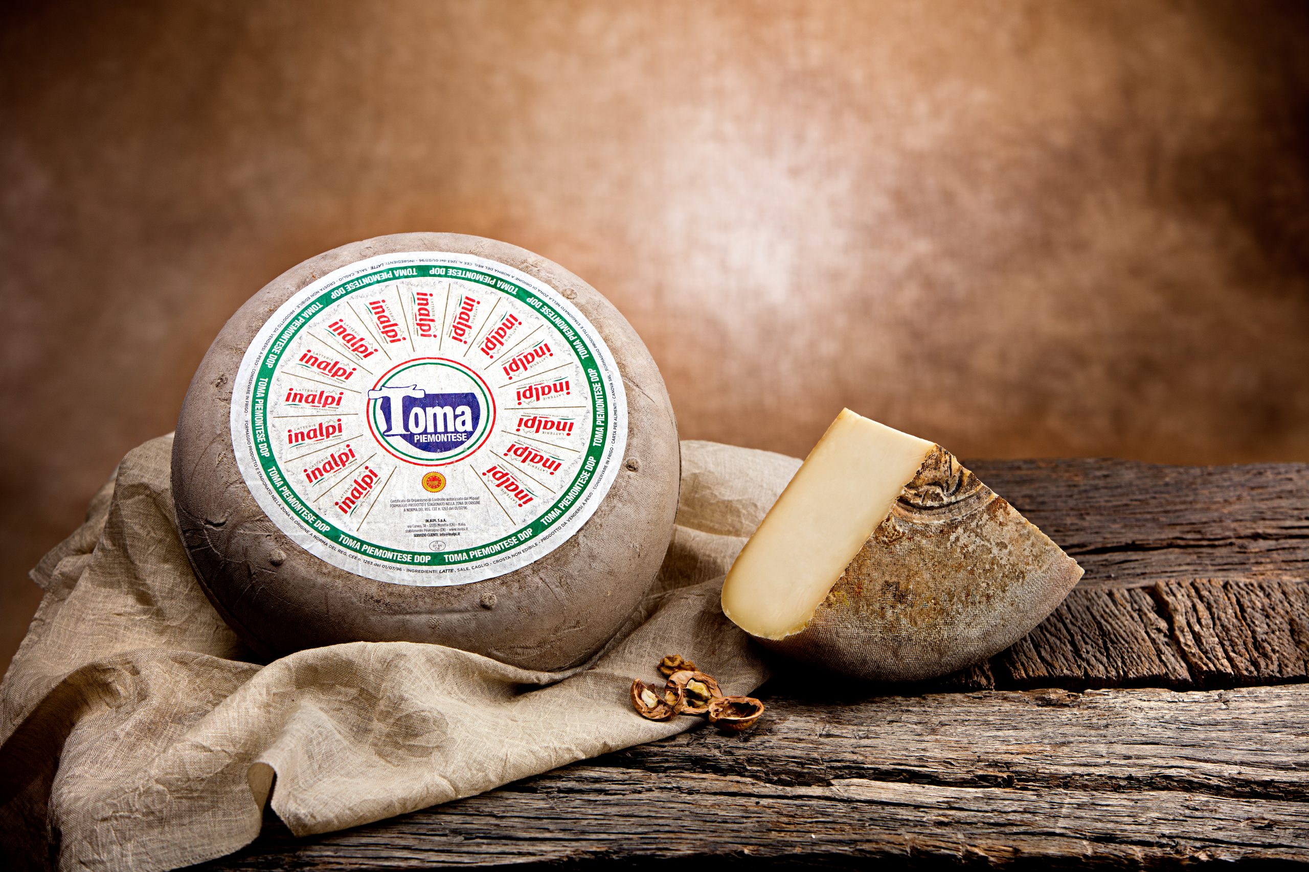 Inalpi Toma Piemontese DOP fromage 200g affiné