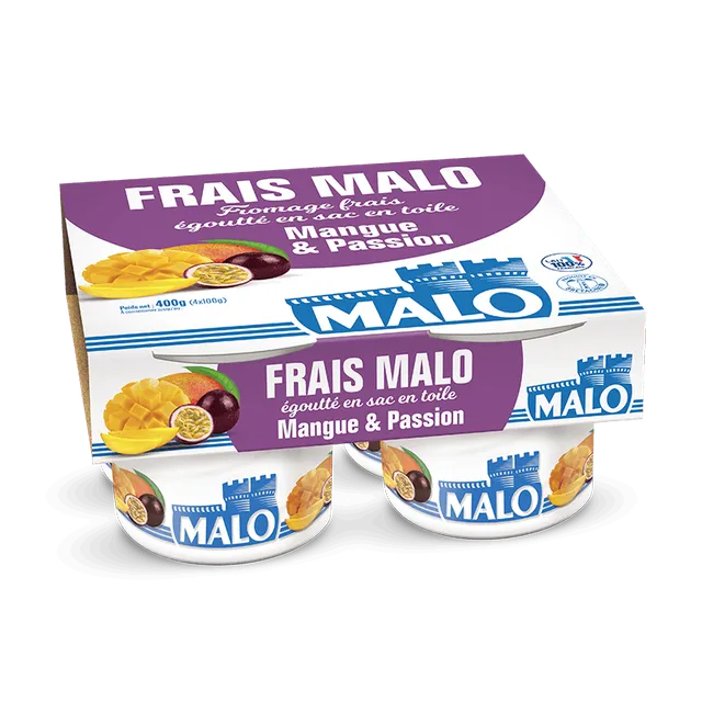 Malo Les Fromages Frais Fromage Frais Mangue Passion