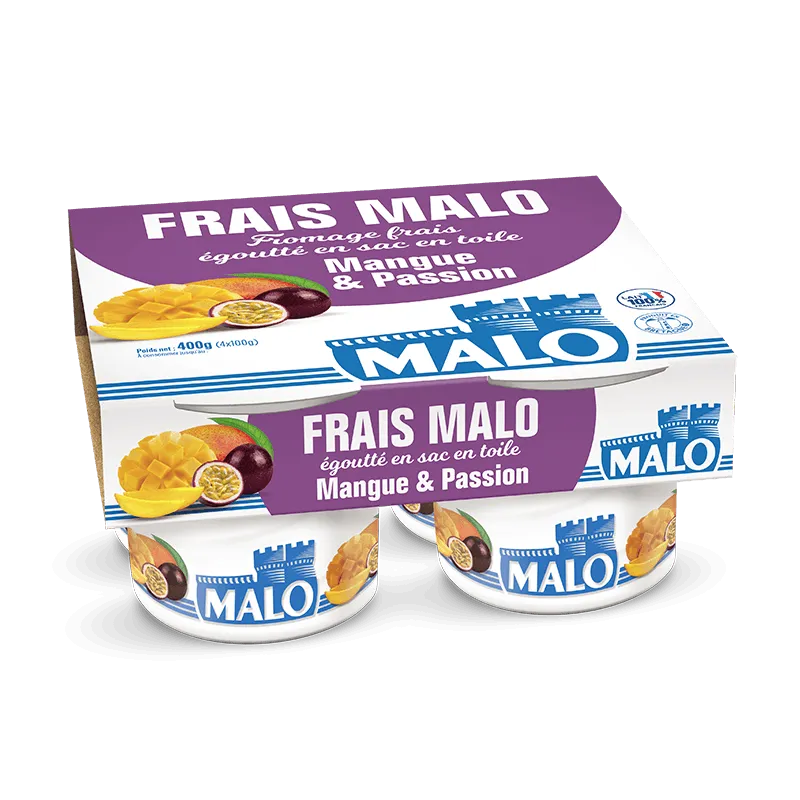 Malo Les Fromages Frais Fromage Frais Mangue Passion