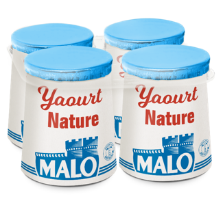 Malo Les Yaourts Nature yaourt nature lait frais
