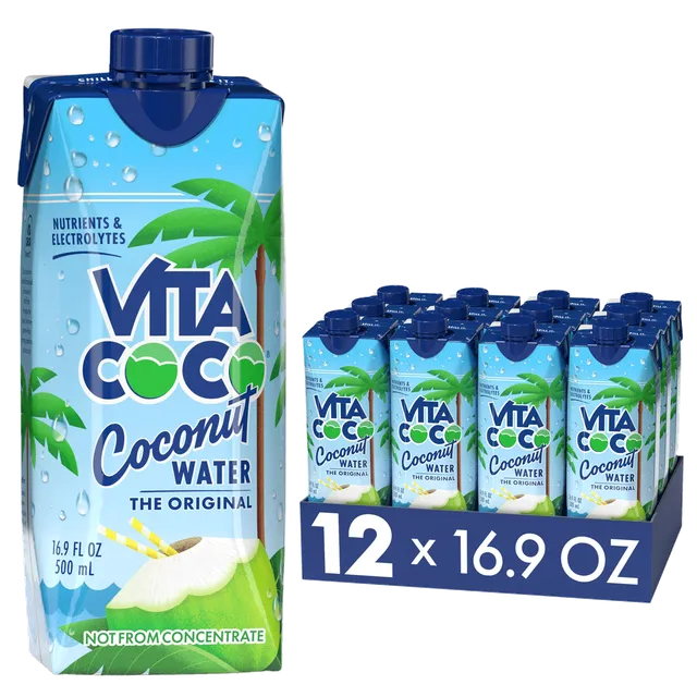 Vita Coco Coconut Water eau de coco Original carton 16.9oz 12pk