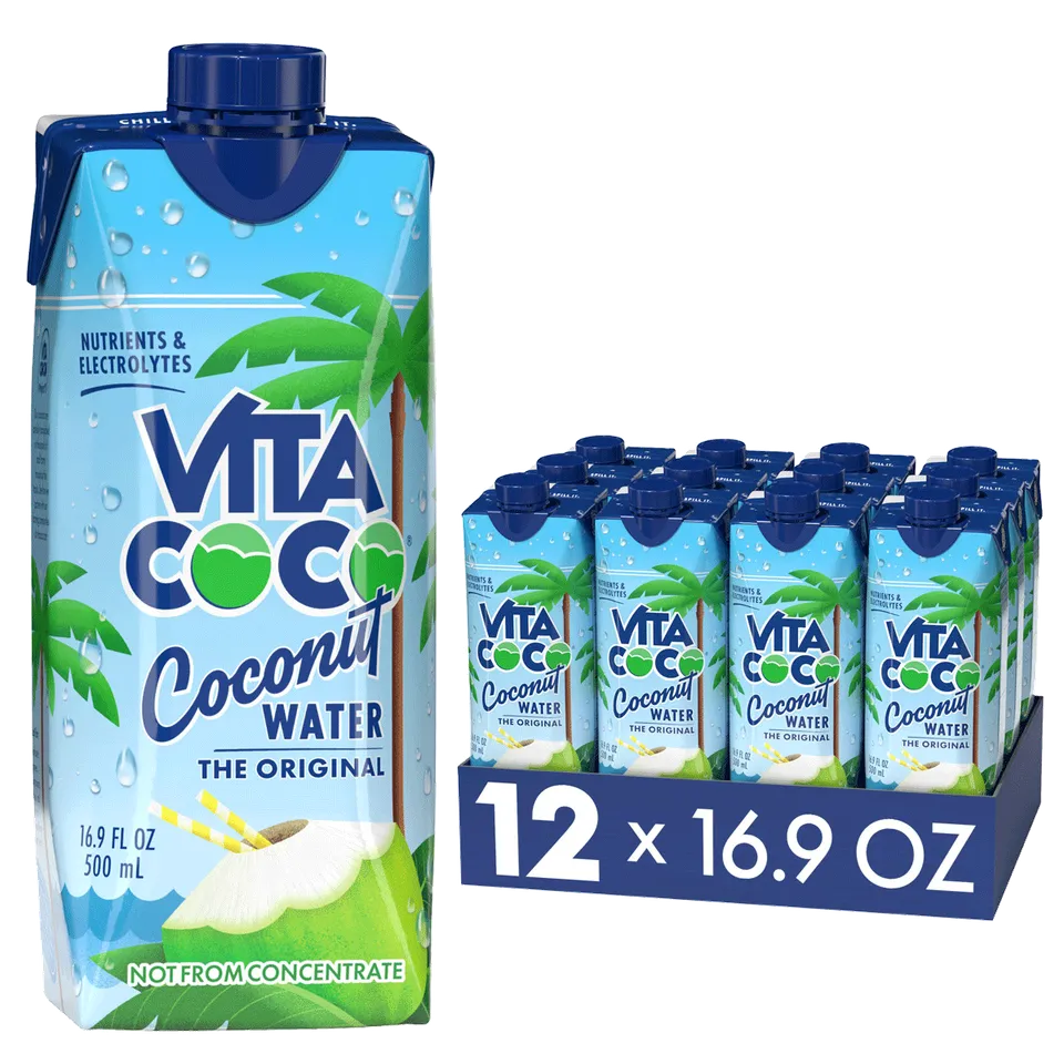 Vita Coco Coconut Water eau de coco Original carton 16.9oz 12pk