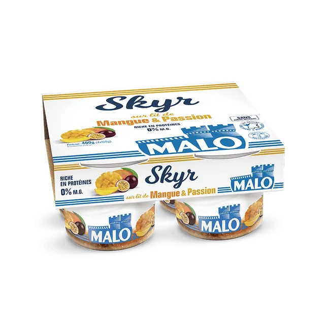 Malo Les Skyrs 0% Mangue Passion Skyr protéiné