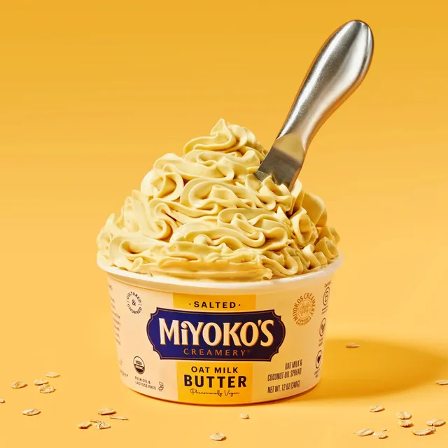 Miyoko's Creamery Oat Milk Butter Beurre Végétal Salé