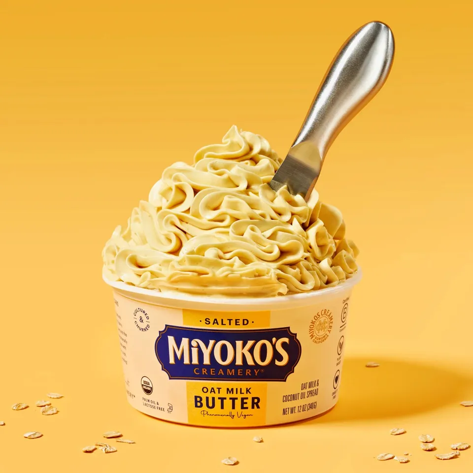 Miyoko's Creamery Oat Milk Butter Beurre Végétal Salé
