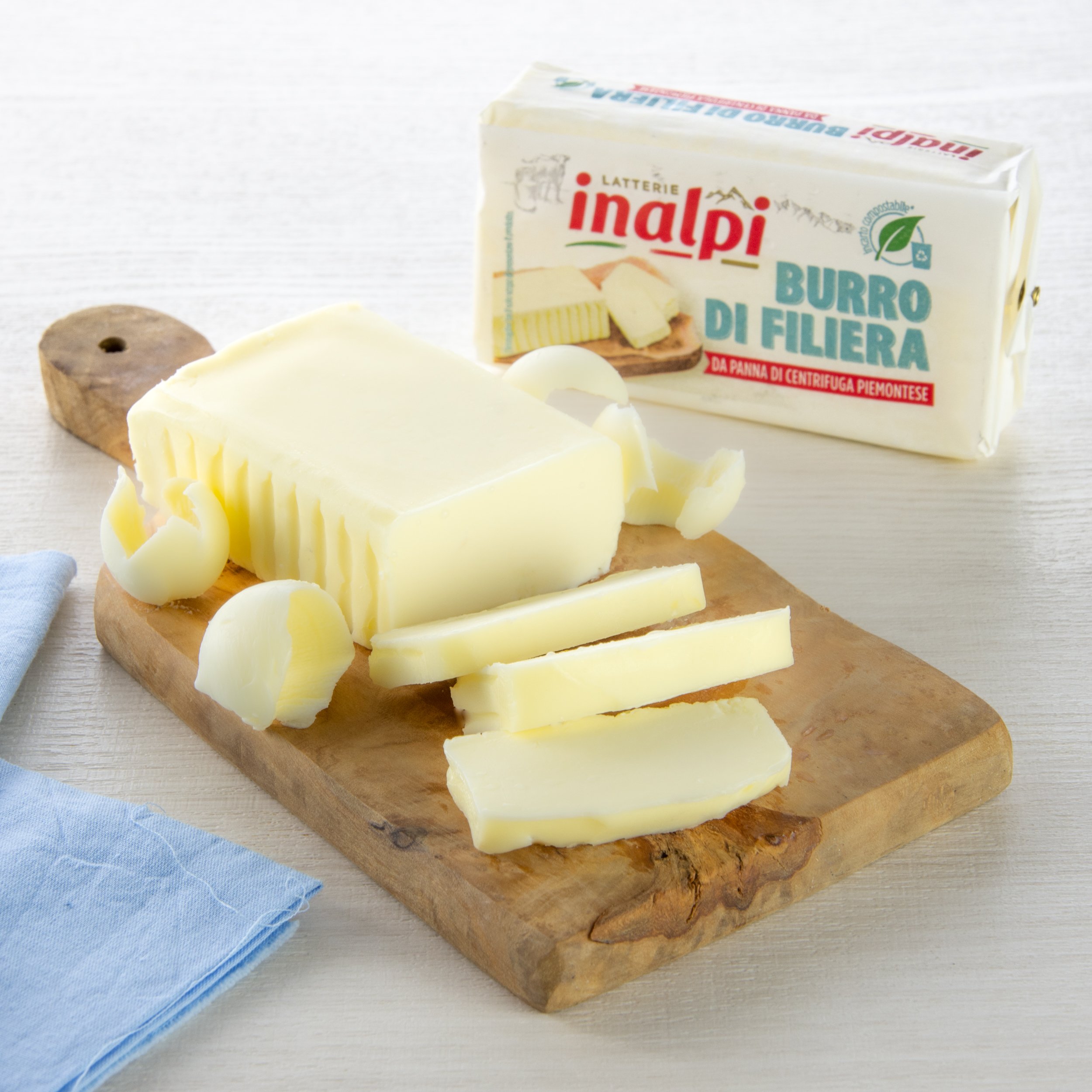 Inalpi Burro di Filiera beurre doux 250 g Piémont