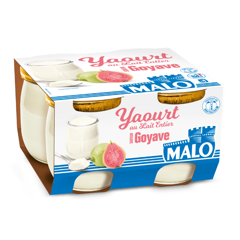 Malo Les Yaourts yaourt goyave lait entier