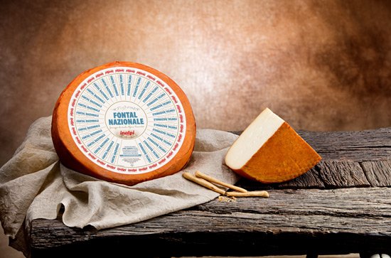 Inalpi Cheeses Fontal Nazionale 200g Pâte Pressée Doux