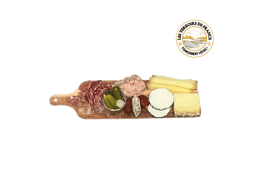 Les Terroirs de France Pique-niques Planche charcuterie fromages 1 personne