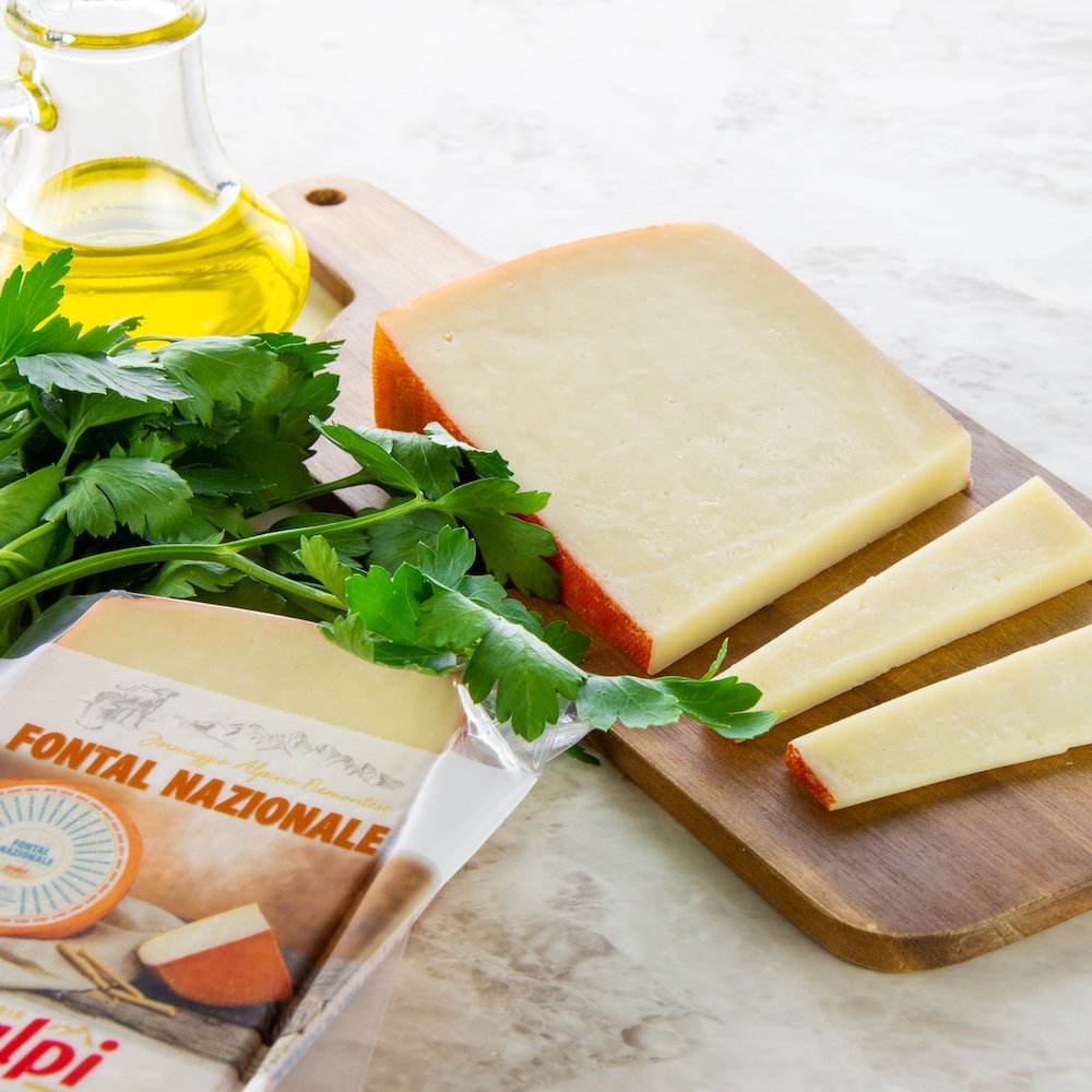 Inalpi Cheeses Fontal Nazionale 200g Pâte Pressée Doux