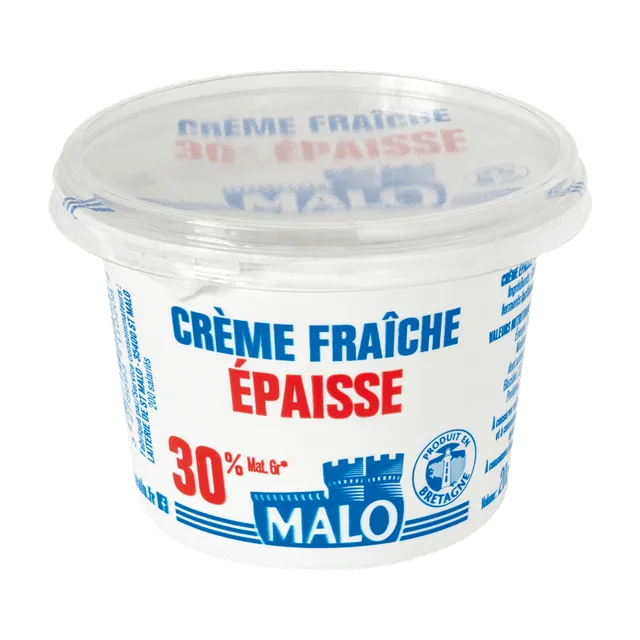 Malo Les Crèmes fraîches 30% MG crème fraîche épaisse