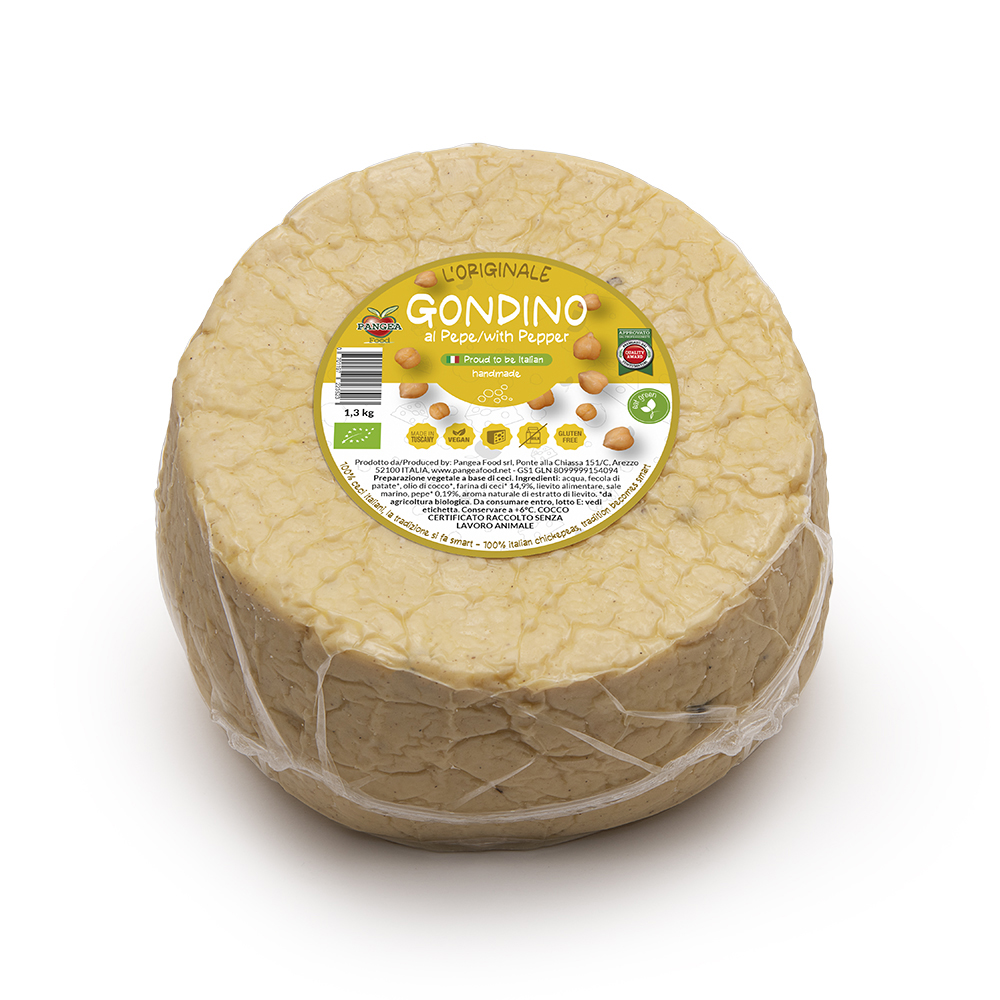 Gondino Stagionati Pepe fromage végétal poivre 1,3kg cacio e pepe