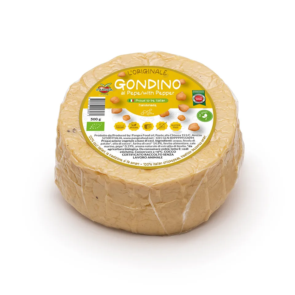 Gondino Stagionati Pepe fromage vegan au poivre 500g