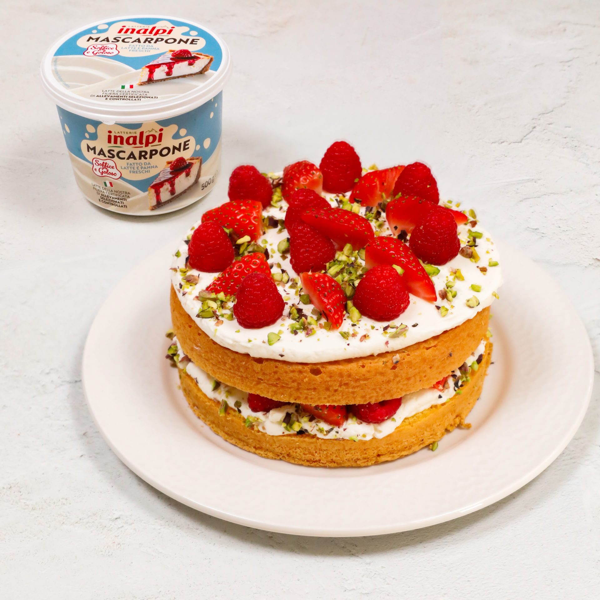 Inalpi Mascarpone crème dessert 500 g format familial